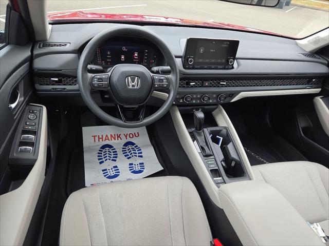 used 2024 Honda Accord car, priced at $27,500