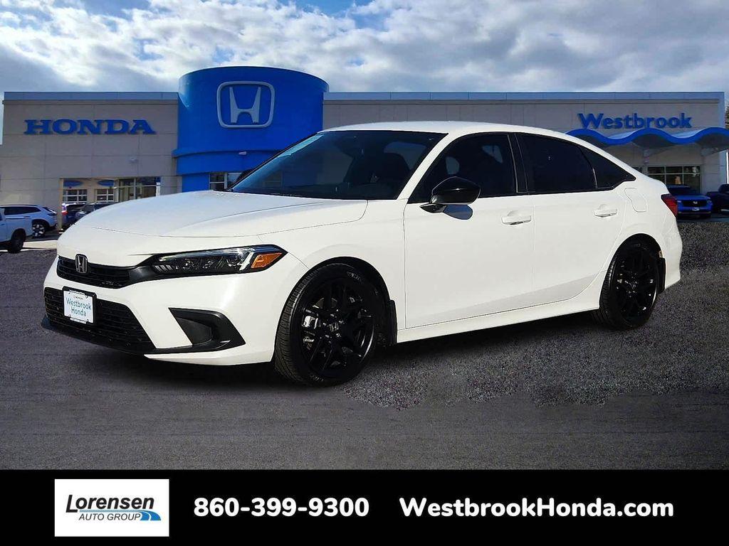 used 2022 Honda Civic car, priced at $22,300