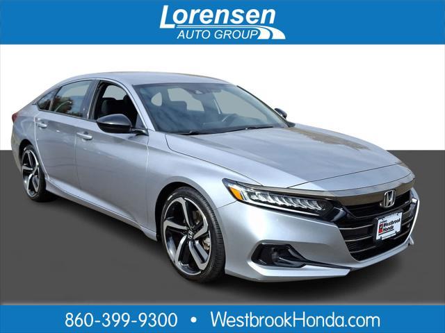 used 2022 Honda Accord car, priced at $23,900