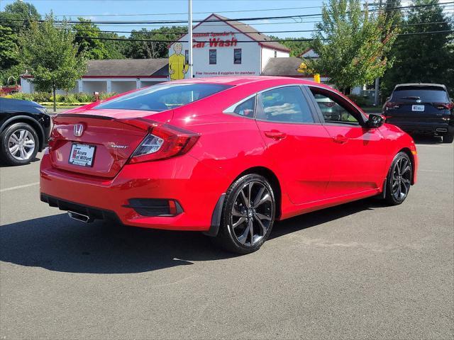 used 2020 Honda Civic car, priced at $21,500