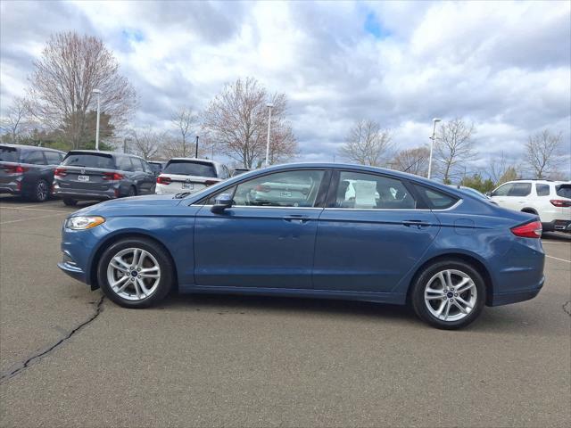 used 2018 Ford Fusion car, priced at $13,900