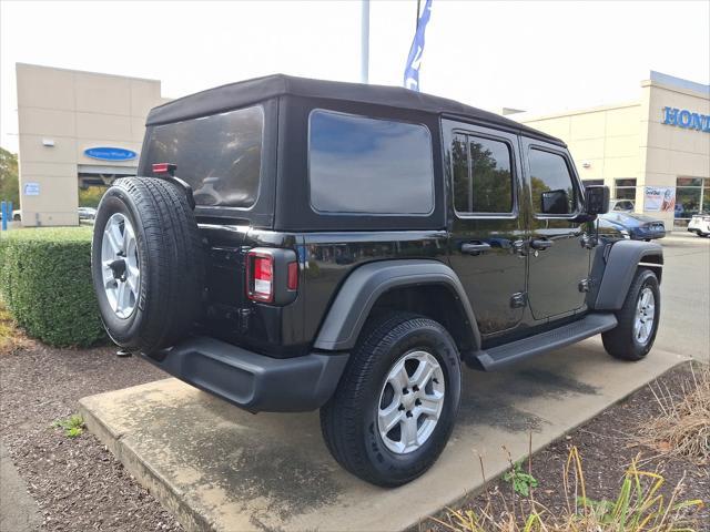 used 2022 Jeep Wrangler Unlimited car, priced at $28,900