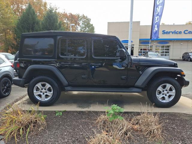 used 2022 Jeep Wrangler Unlimited car, priced at $28,900