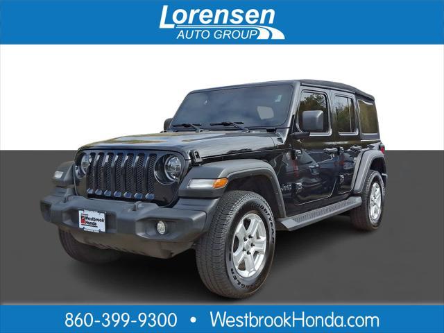 used 2022 Jeep Wrangler Unlimited car, priced at $28,900