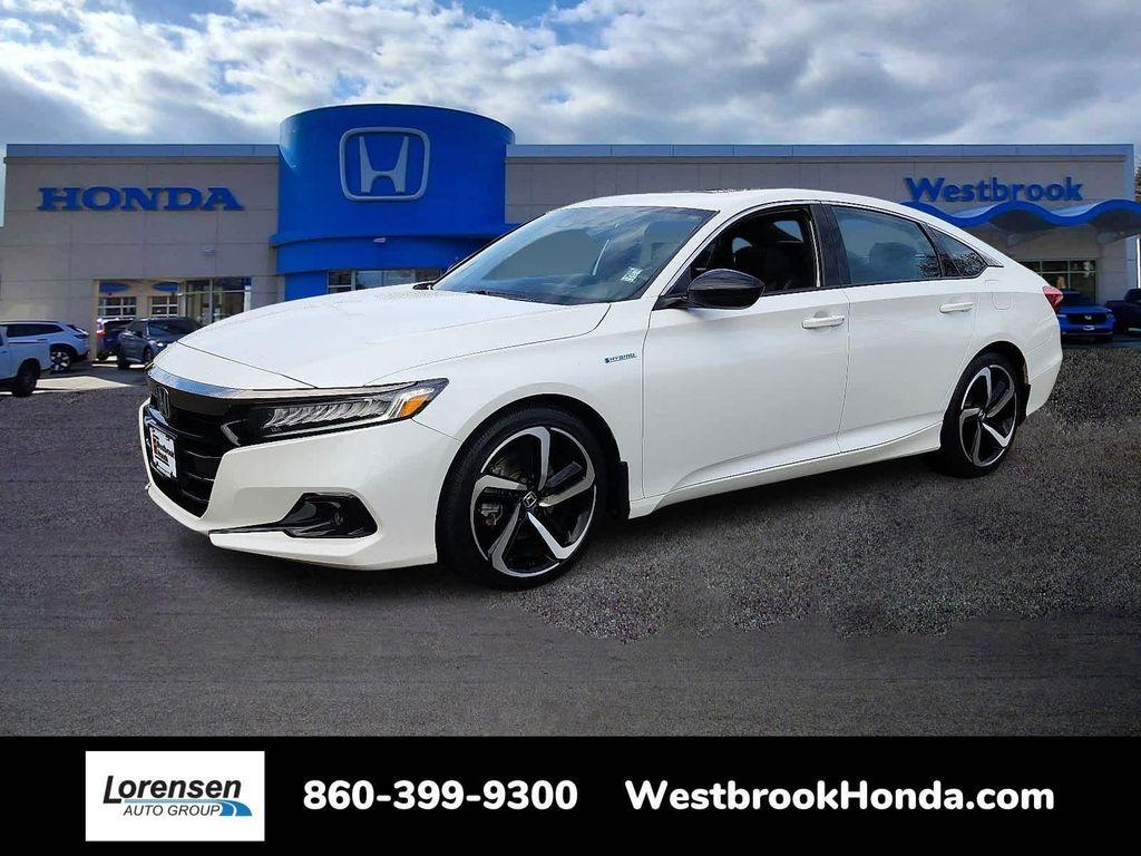 used 2022 Honda Accord Hybrid car, priced at $23,400
