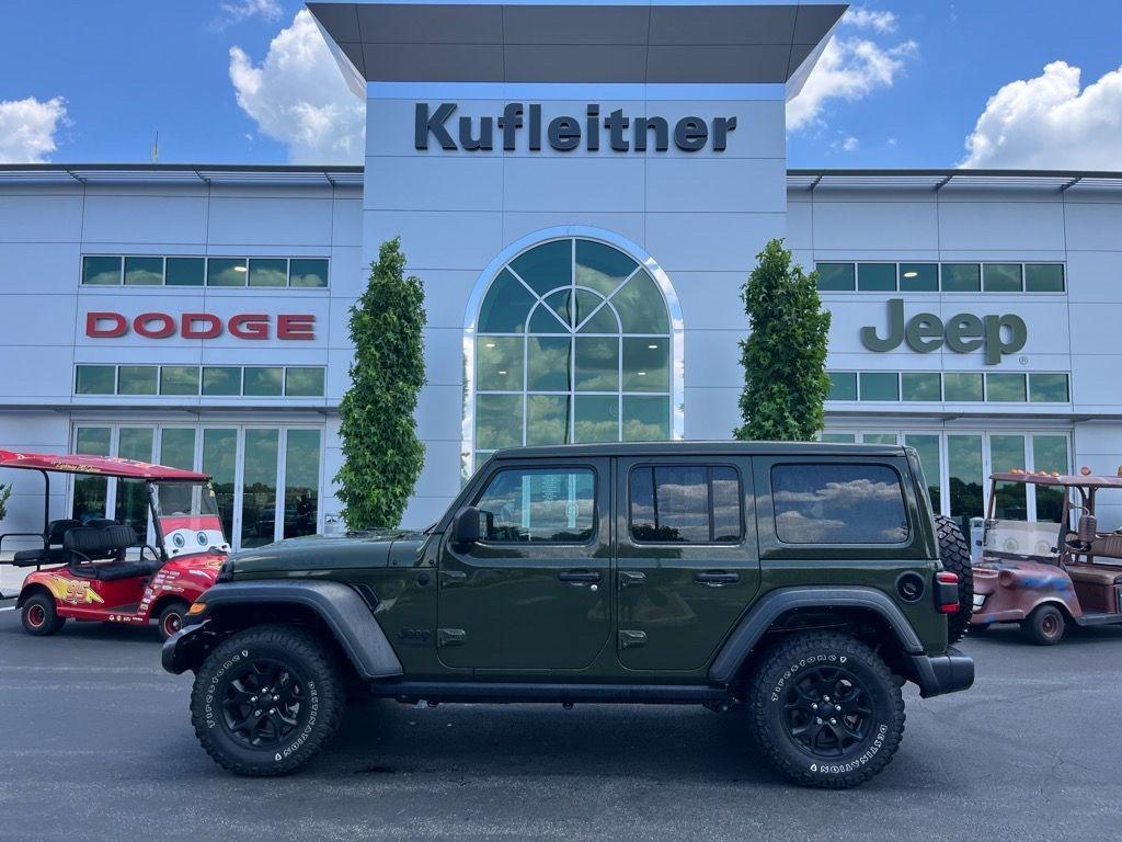 used 2021 Jeep Wrangler car, priced at $36,134