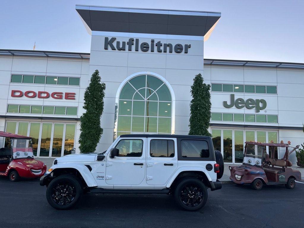 used 2022 Jeep Wrangler Unlimited 4xe car, priced at $33,359