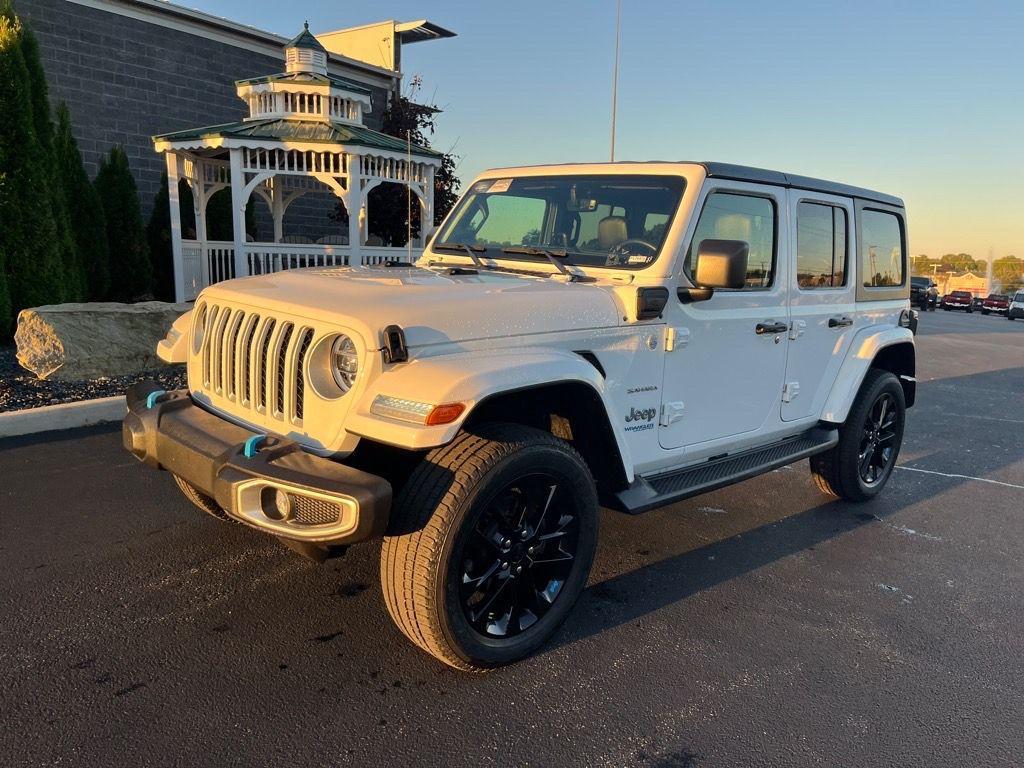 used 2022 Jeep Wrangler Unlimited 4xe car, priced at $33,359