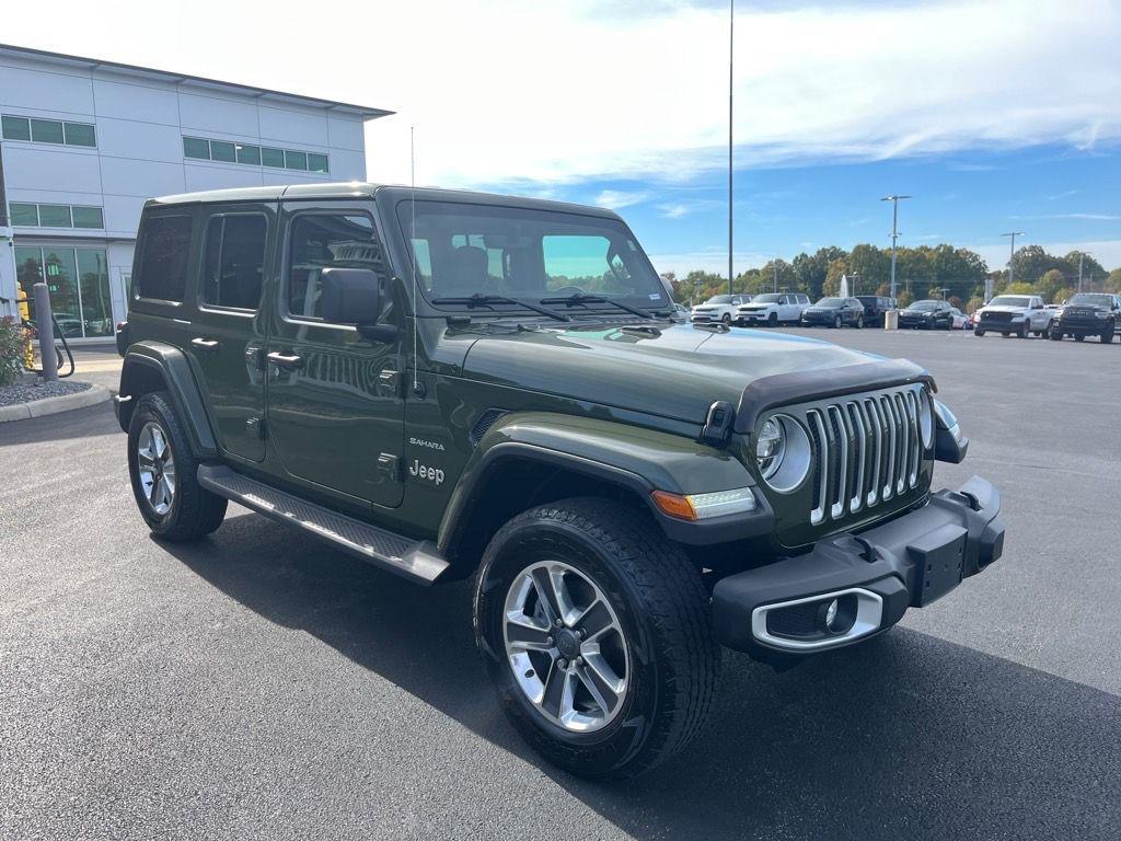used 2021 Jeep Wrangler Unlimited car, priced at $31,098