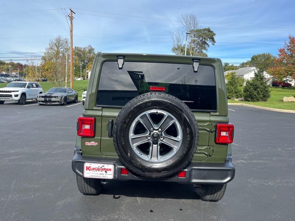 used 2021 Jeep Wrangler Unlimited car, priced at $31,098