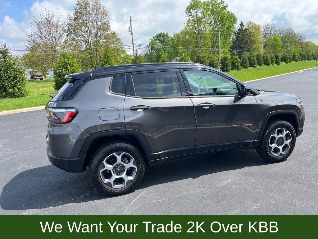 used 2022 Jeep Compass car, priced at $23,900