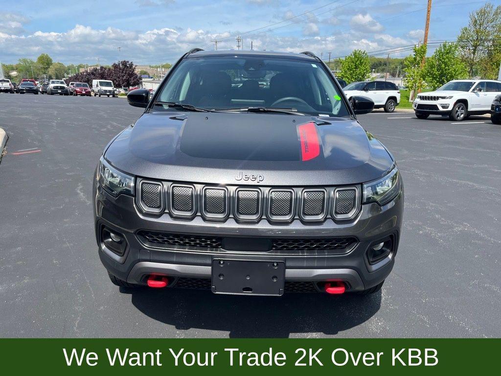 used 2022 Jeep Compass car, priced at $23,900