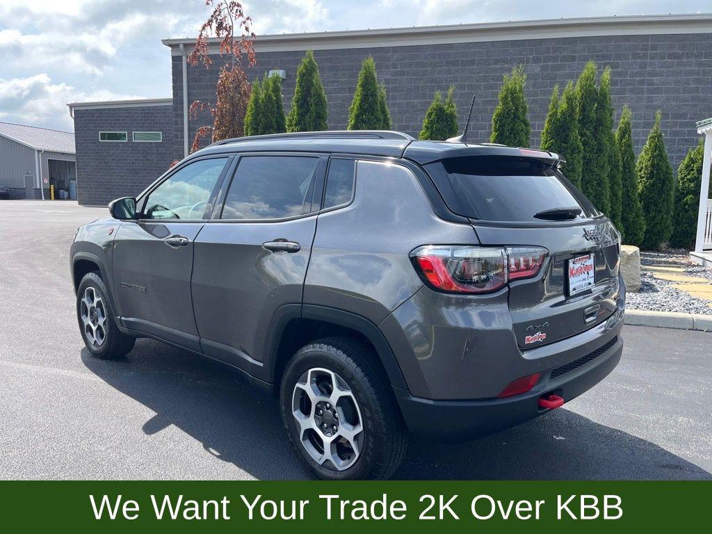 used 2022 Jeep Compass car, priced at $23,900