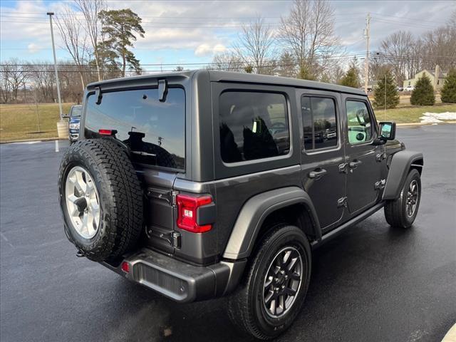 used 2021 Jeep Wrangler Unlimited car, priced at $31,765