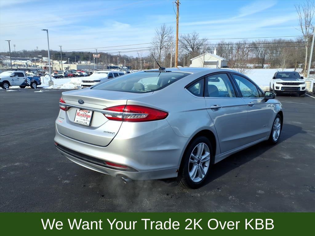 used 2018 Ford Fusion Hybrid car, priced at $17,702