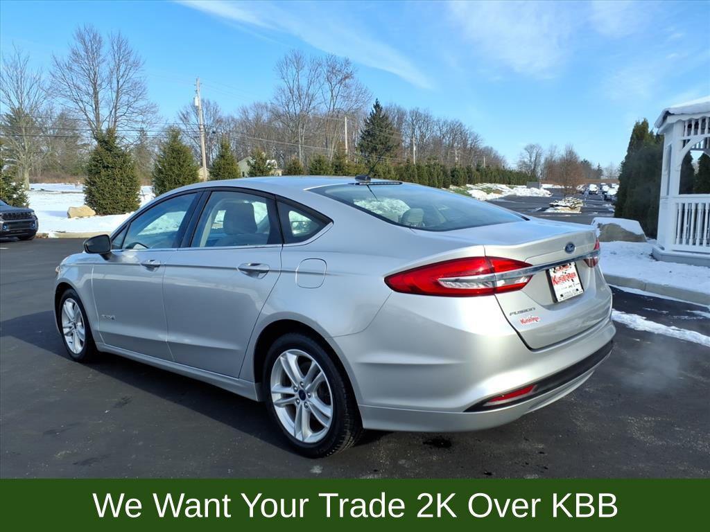 used 2018 Ford Fusion Hybrid car, priced at $17,702
