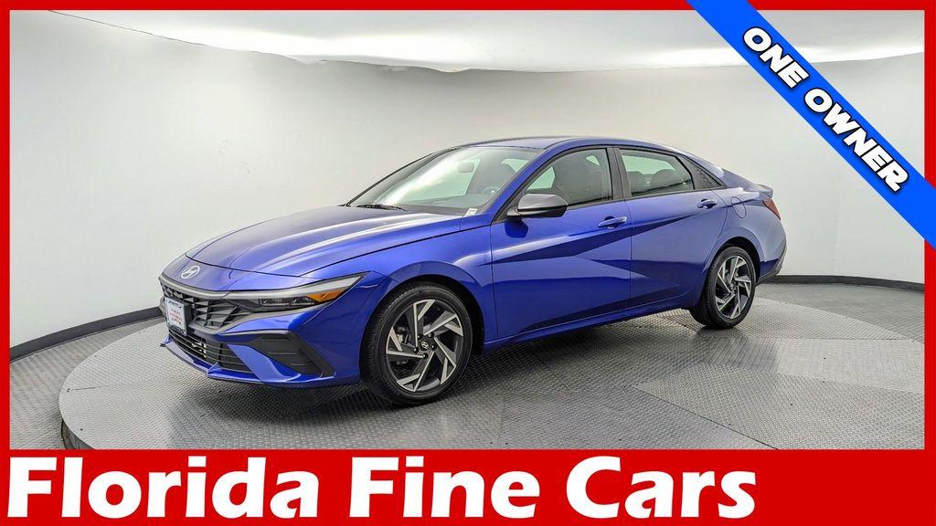 used 2025 Hyundai Elantra car, priced at $18,499