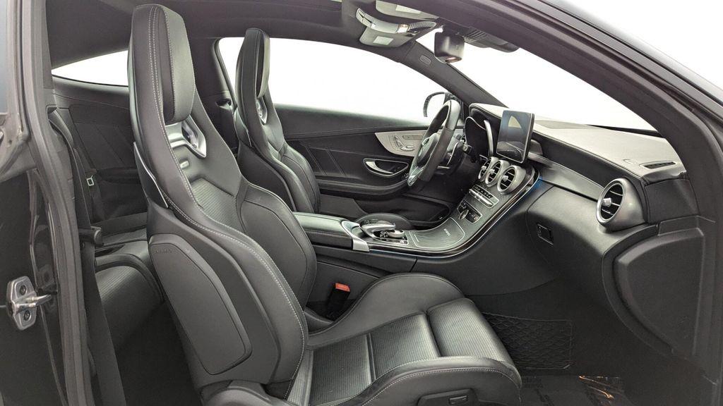 used 2018 Mercedes-Benz AMG C 63 car, priced at $38,499