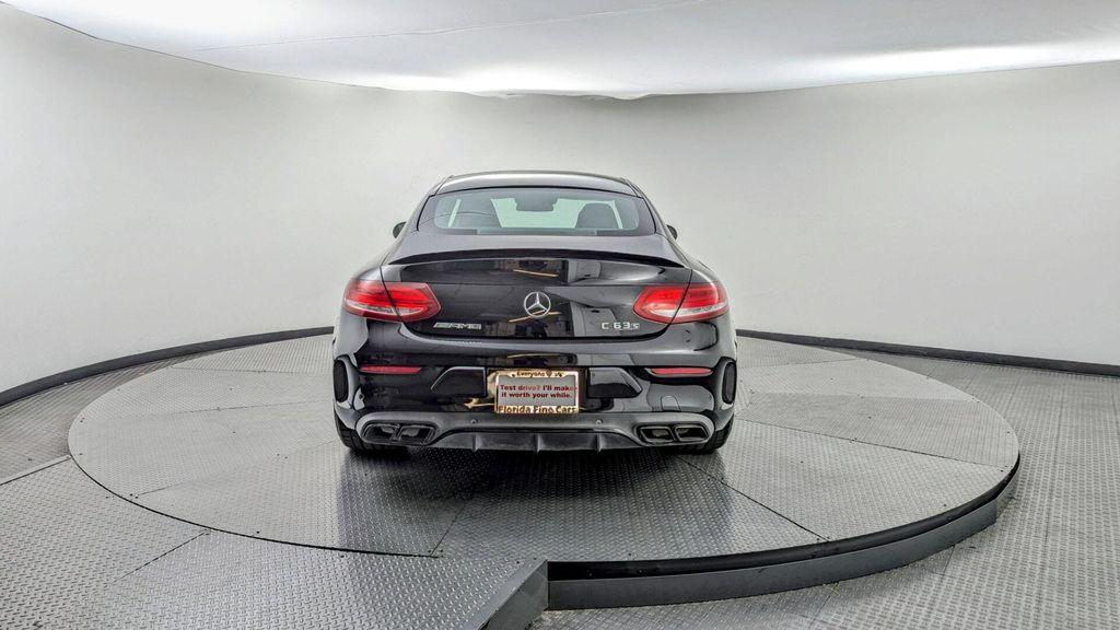 used 2018 Mercedes-Benz AMG C 63 car, priced at $38,499