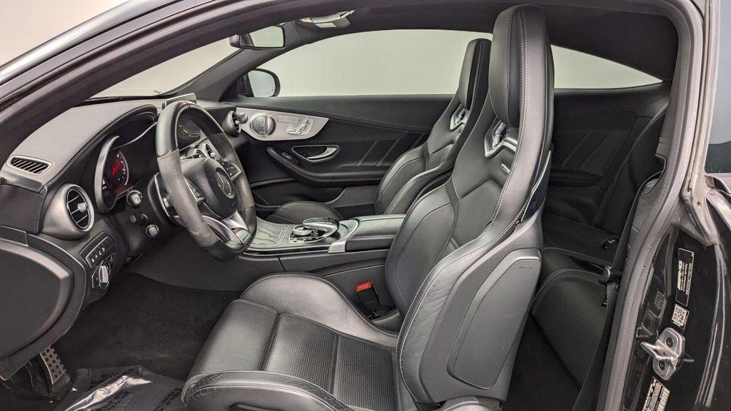 used 2018 Mercedes-Benz AMG C 63 car, priced at $38,499