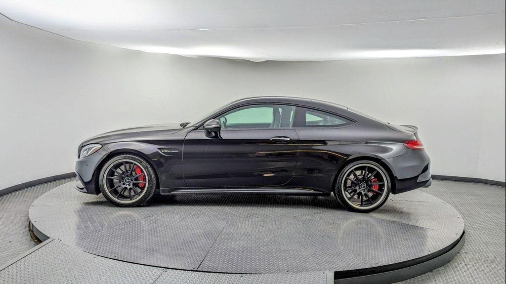 used 2018 Mercedes-Benz AMG C 63 car, priced at $38,499
