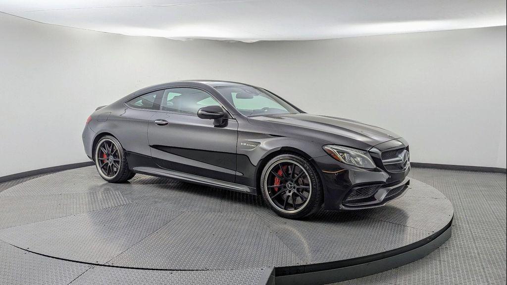 used 2018 Mercedes-Benz AMG C 63 car, priced at $38,499