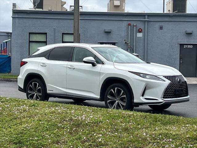 used 2021 Lexus RX 450h car, priced at $37,999