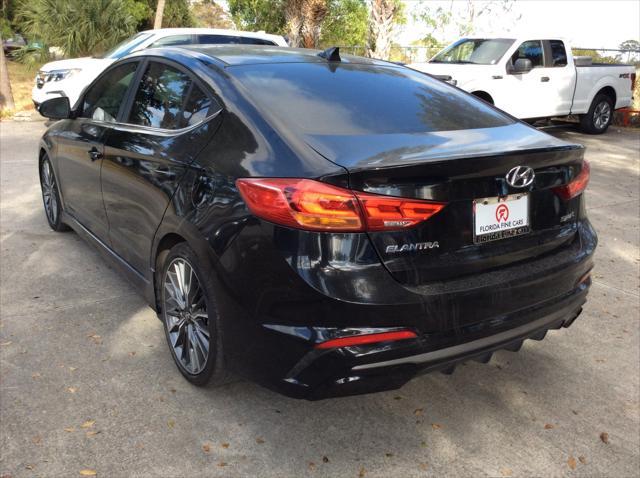 used 2018 Hyundai Elantra car, priced at $11,999