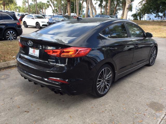 used 2018 Hyundai Elantra car, priced at $11,999