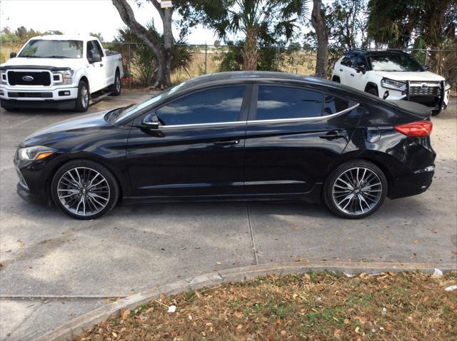 used 2018 Hyundai Elantra car, priced at $11,999