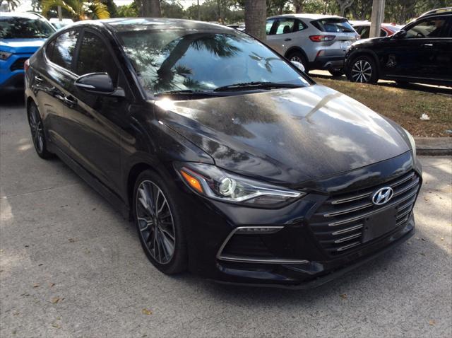 used 2018 Hyundai Elantra car, priced at $11,999