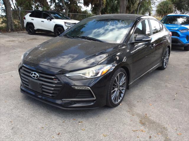 used 2018 Hyundai Elantra car, priced at $11,999