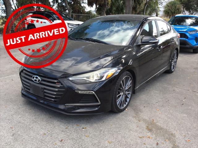 used 2018 Hyundai Elantra car, priced at $11,999