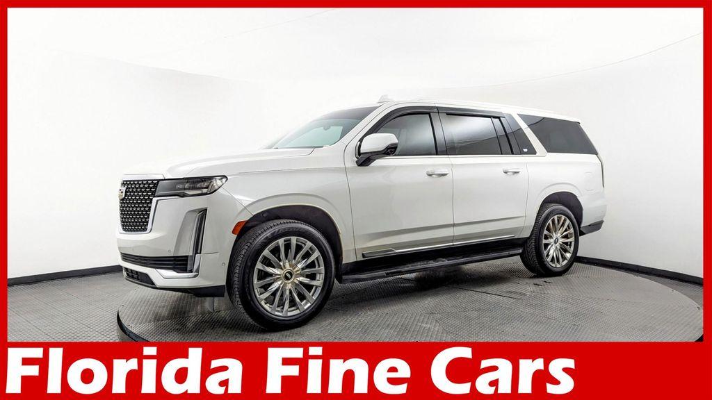 used 2022 Cadillac Escalade ESV car, priced at $55,599