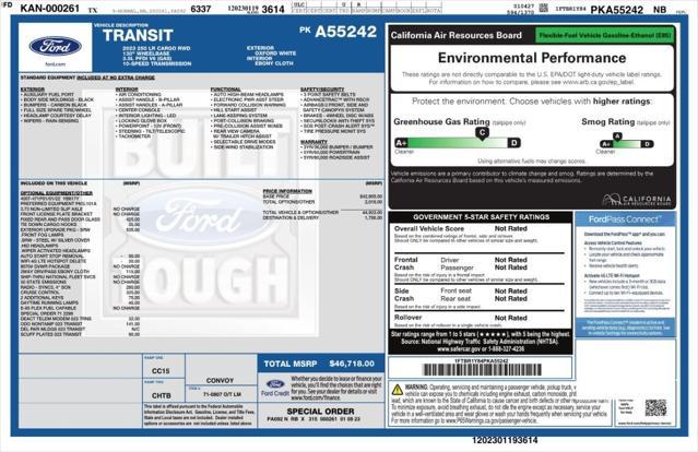 used 2023 Ford Transit-250 car, priced at $29,999