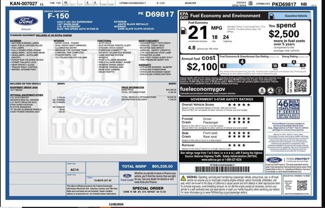 used 2023 Ford F-150 car, priced at $29,999