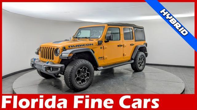 used 2021 Jeep Wrangler Unlimited 4xe car, priced at $31,599