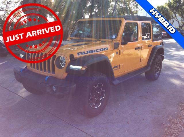 used 2021 Jeep Wrangler Unlimited 4xe car, priced at $33,299