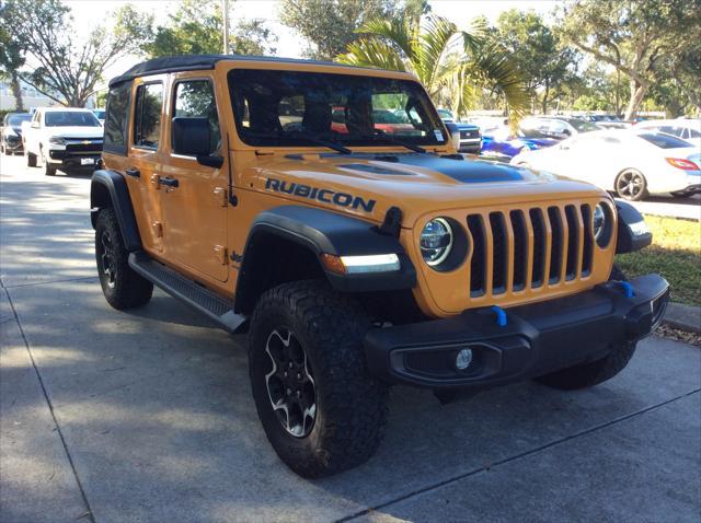 used 2021 Jeep Wrangler Unlimited 4xe car, priced at $33,299