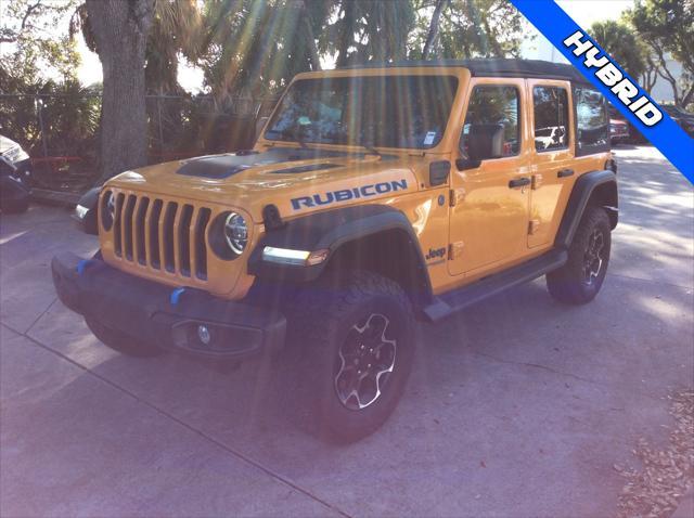 used 2021 Jeep Wrangler Unlimited 4xe car, priced at $33,299