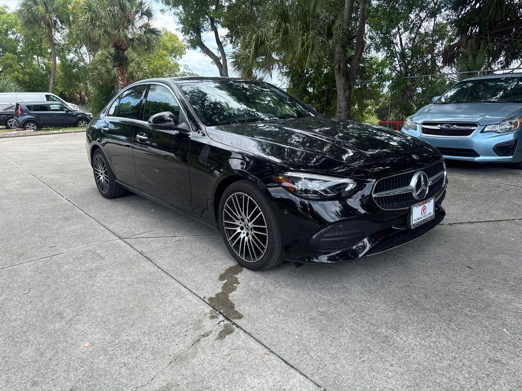 used 2024 Mercedes-Benz C-Class car, priced at $31,999