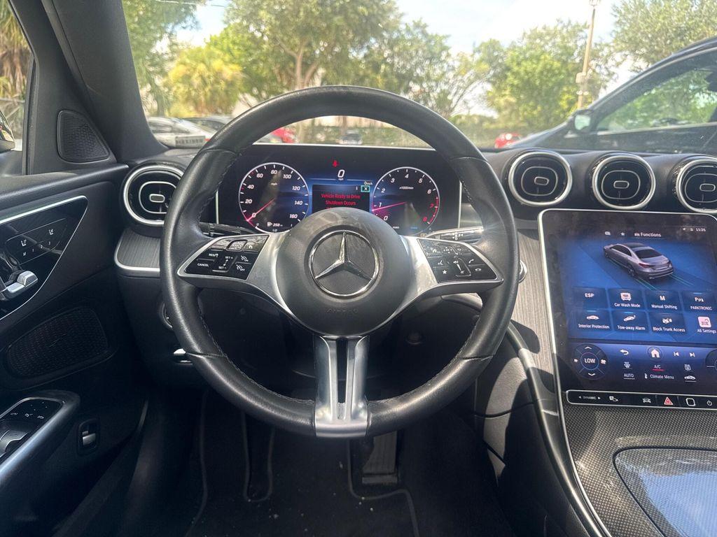 used 2024 Mercedes-Benz C-Class car, priced at $31,999