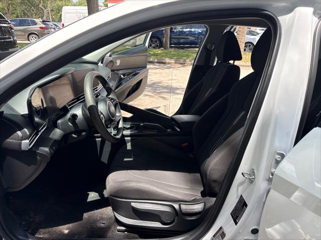 used 2024 Hyundai Elantra car, priced at $18,499