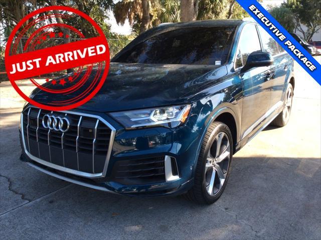 used 2021 Audi Q7 car, priced at $27,999