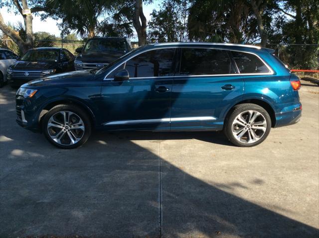 used 2021 Audi Q7 car, priced at $27,999