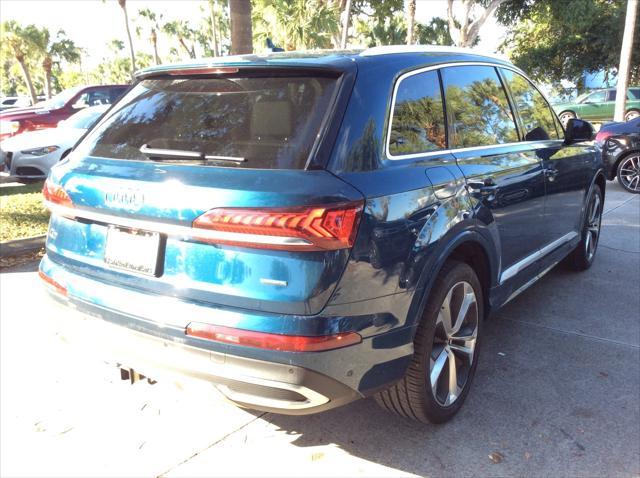 used 2021 Audi Q7 car, priced at $27,999