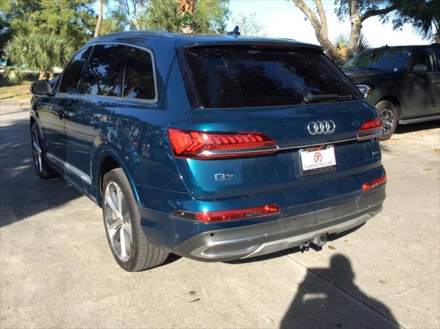 used 2021 Audi Q7 car, priced at $27,999