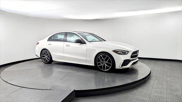 used 2022 Mercedes-Benz C-Class car, priced at $29,799