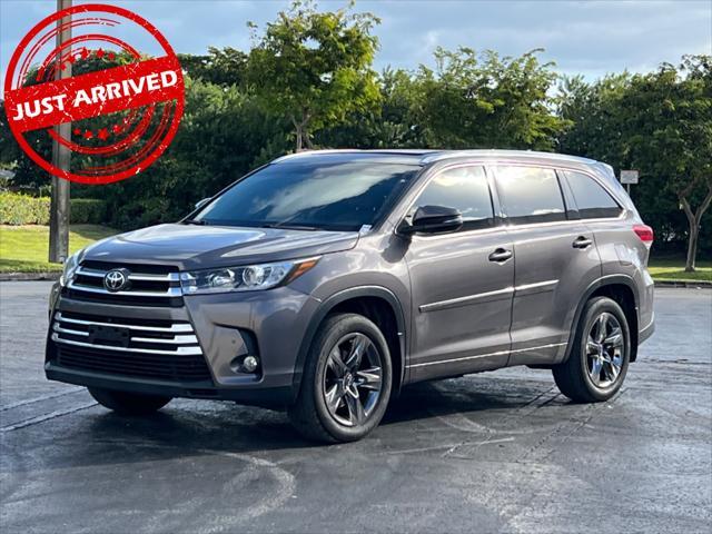 used 2017 Toyota Highlander car, priced at $19,999