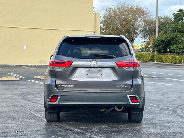 used 2017 Toyota Highlander car, priced at $19,999